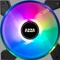 AZZA Hurricane II Digital RGB, 120mm Vorschaubild