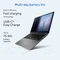 ASUS VivoBook S 16 Flip TP3607SA-SI716W, Matte Gray, Core Ultra 7 256V, 16GB RAM, 512GB SSD, DE, Eingabestift Vorschaubild