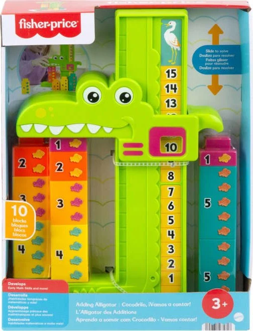Mattel Fisher-Price Mein Zahlen-Krokodil