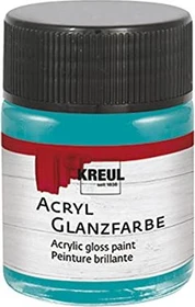Kreul Acryl Glanzfarbe, türkis, 50ml