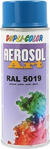 Dupli-Color Aerosol Art Acryllack-Spray RAL 5019 capriblau glänzend, 400ml