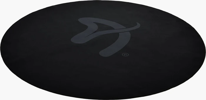 Arozzi Zona Bodenschutzmatte, Black Grey, rund, weich