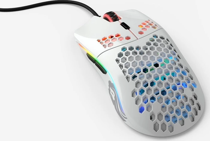 Glorious Model O weiß glänzend, USB