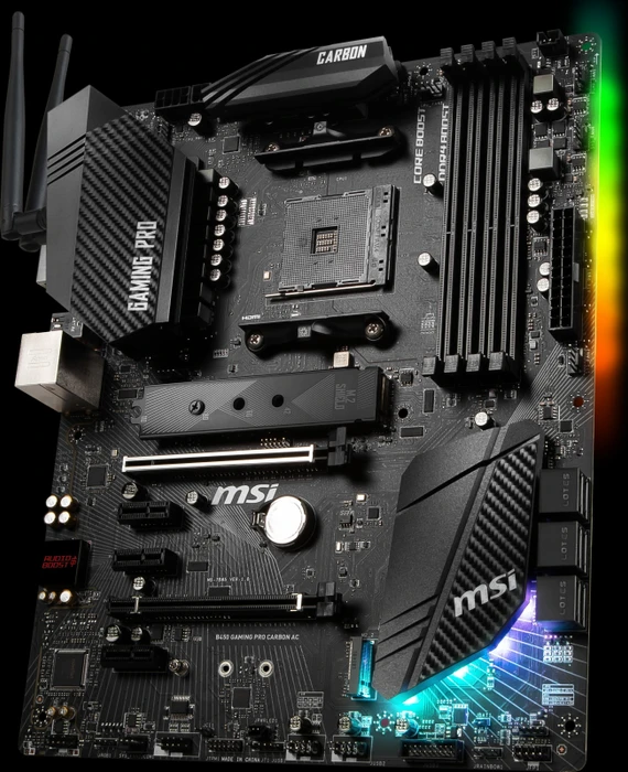 MSI B450 Gaming Pro Carbon AC (AMD AM4)