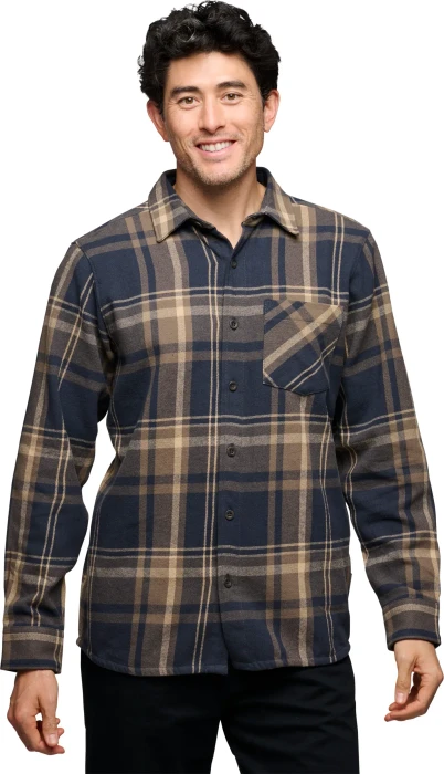 Black Diamond Project Flannel Hemd langarm charcoal/walnut plaid (Herren)
