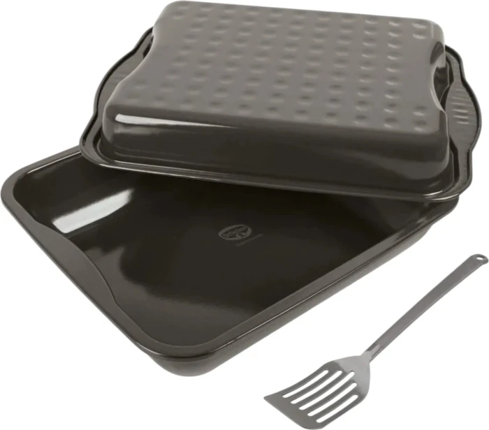 Dr. Oetker Exclusive Bräter mit Deckel inkl. Pfannenwender 42x34