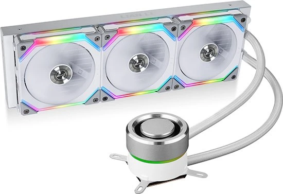 Lian Li Galahad AIO Uni Fan SL Edition 360 White, weiß