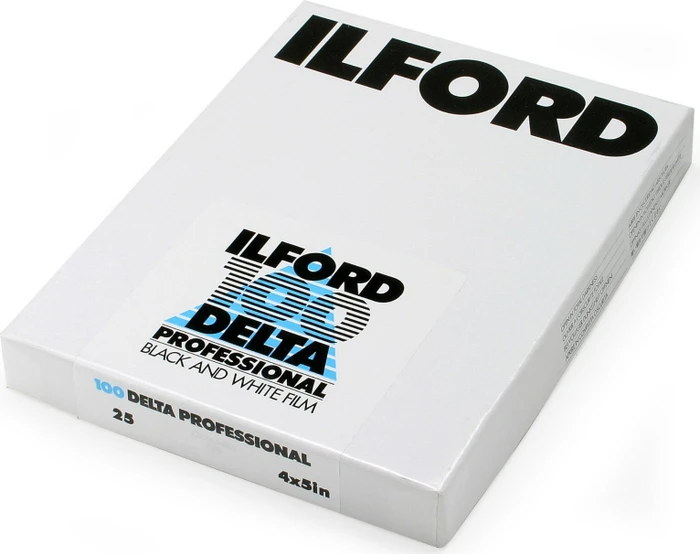 Ilford Delta 100 Professional 4x5" SW-Negativfilm