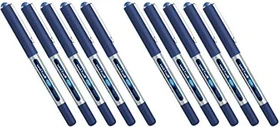 Uni-Ball Eye Micro UB-150 Tintenroller (Mine) blau/silber, 10er-Pack