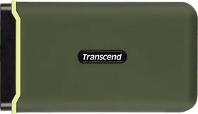 Transcend ESD380C Portable SSD, Military Green, 2TB, USB-C 3.2
