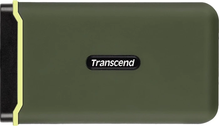 Transcend ESD380C Portable SSD, Military Green, 2TB, USB-C 3.2