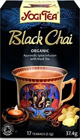 Yogi Tea Black Chai Tee Beutel, 17 Stück