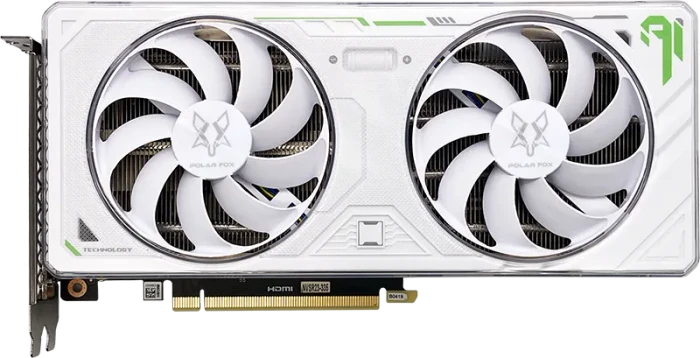 Manli GeForce RTX 4070 Polar Fox, 12GB GDDR6X, HDMI, 3x DP