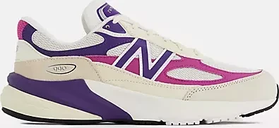 New Balance Made in USA 990v6 limestone/magenta (Herren)