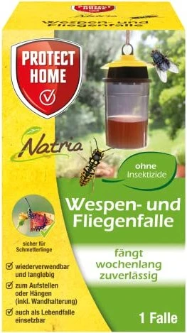 SBM Protect Home Natria Wespen- und Fliegenfalle, 1 Stück