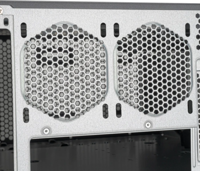 SilverStone RM4A, Rackmount Storage, grau/schwarz, 4HE, ATX