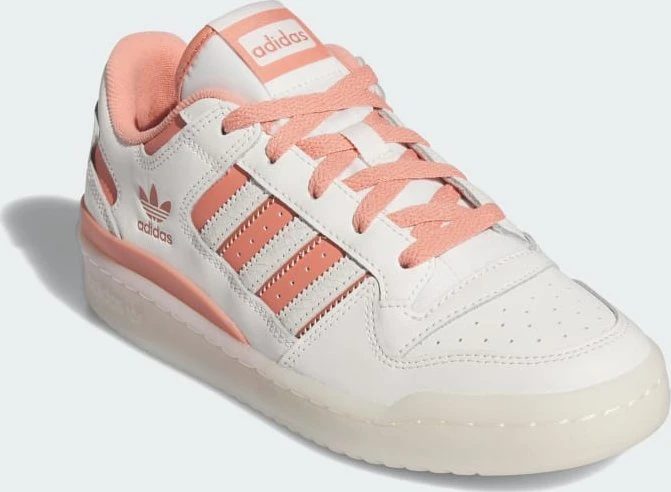 adidas Forum Low CL cloud white/wonder clay/magic earth (Damen)