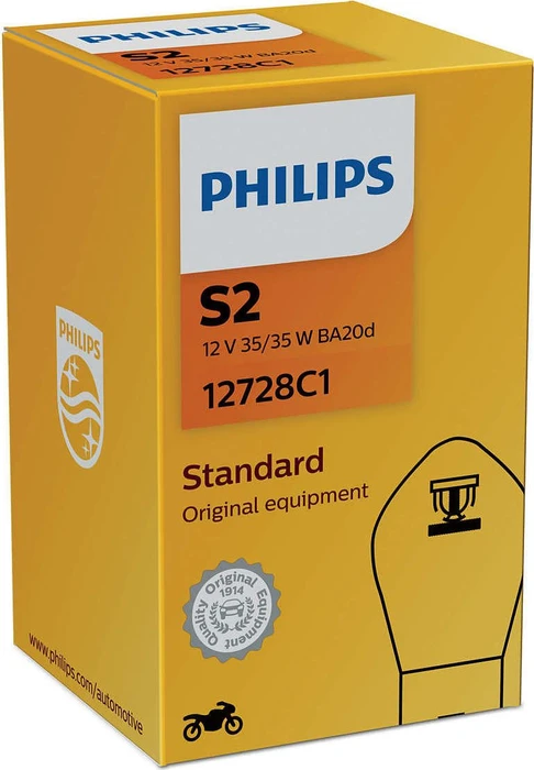 Philips Vision Moto S2 35/35W, 1er-Pack Faltschachtel