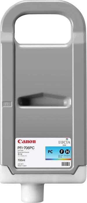 Canon Tinte PFI-706PC cyan photo