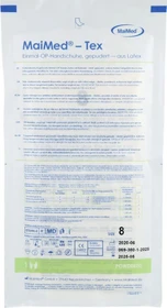 Dr. Junghans Medical OP Latex steril gepudert Nr.8 Einweghandschuhe, 2 Stück