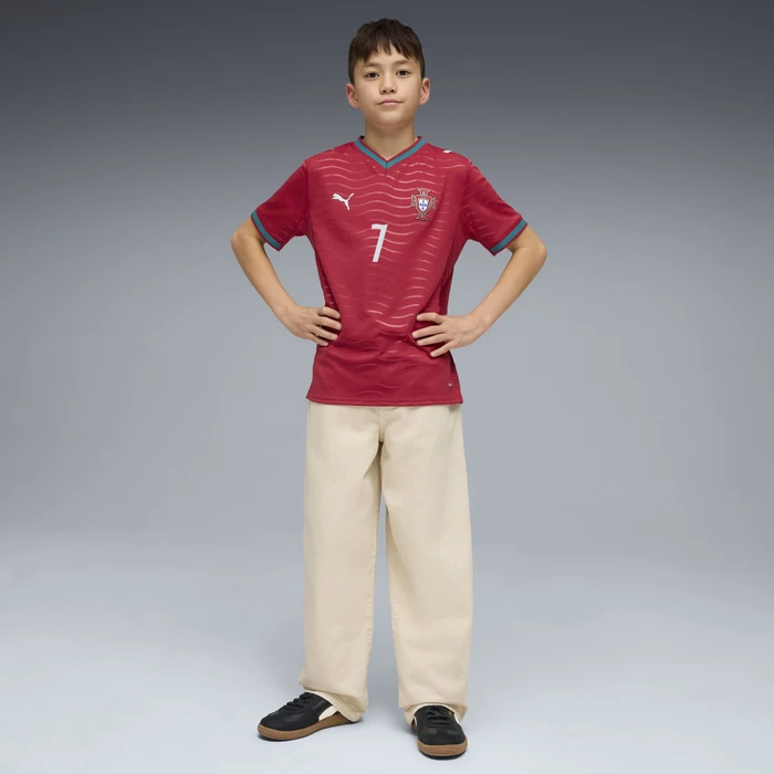 Puma FIFA WM 2026 Portugal Ronaldo Heimtrikot kurzarm (Junior)