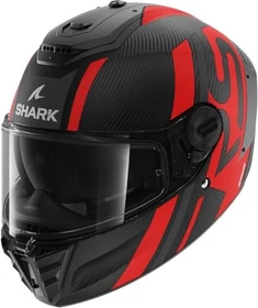 Shark Spartan RS Carbon schwarz/rot