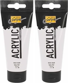 Kreul Solo Goya Acrylic Acrylfarbe, weiß, 100ml