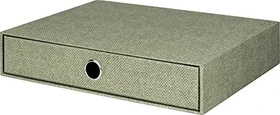 Rössler 1er Schubladenbox, 1 Schublade, A4, salbeigrün