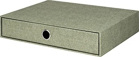 Rössler 1er Schubladenbox, 1 Schublade, A4, salbeigrün