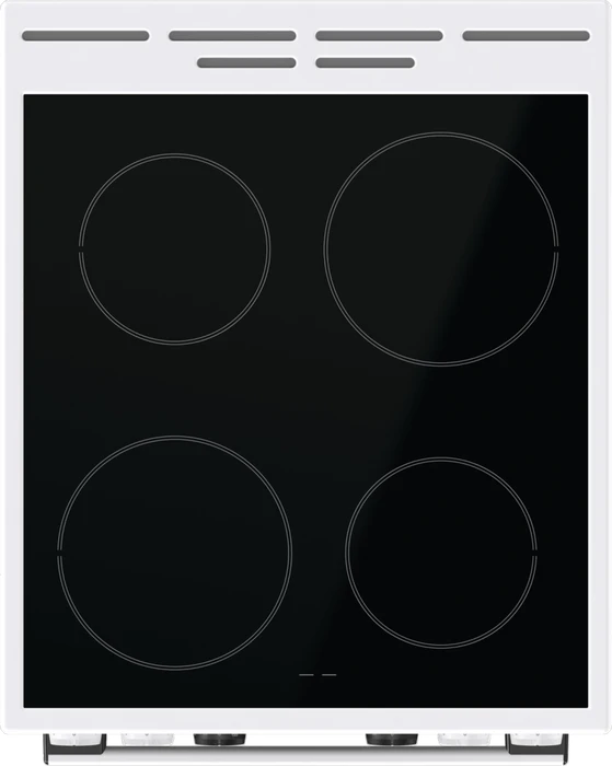 Gorenje GEC5C41WG Elektroherd mit Glaskeramik-Kochfeld