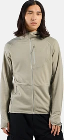 Odlo Ascent Mid Layer Hooded Funktionsjacke agate gray (Herren)