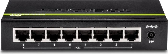 TRENDnet TPE-TG Desktop Gigabit Switch, 8x RJ-45, 61W PoE+