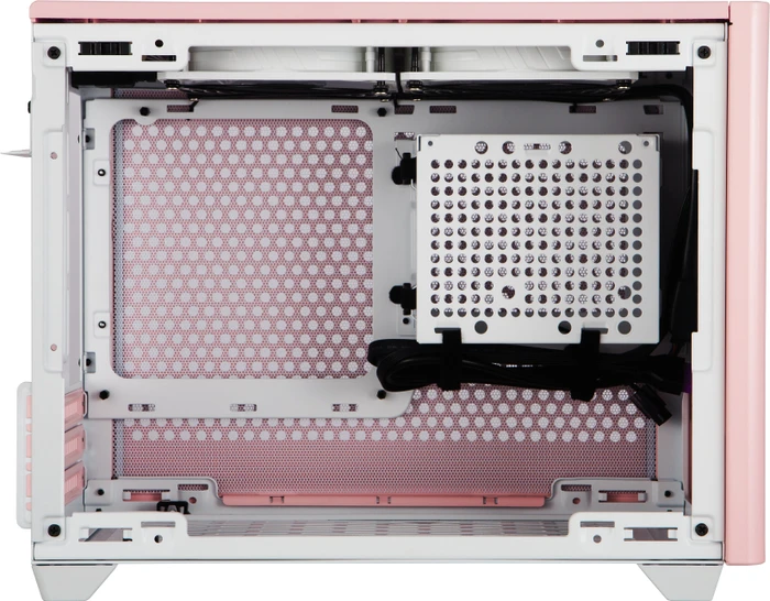 Cooler Master MasterBox NR200P Sakura Limited Edition, rosa, Glasfenster, Mini-ITX