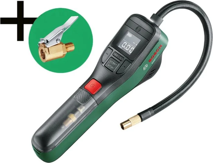 Bosch DIY EasyPump 12 10bar Akku-Luftpumpe inkl. Tasche + Akku 3.0Ah
