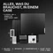 Wallhack SkyPAD SP-005 Glass Pad 5.0 Glas-Gaming-Mauspad, 510x440mm, schwarz Vorschaubild