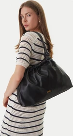 Tommy Hilfiger Hobo Soft Leather Schultertasche schwarz
