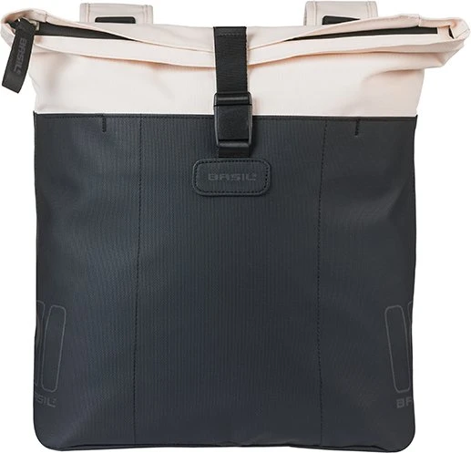 Basil Vive Doppeltasche Gepäcktasche off white/black