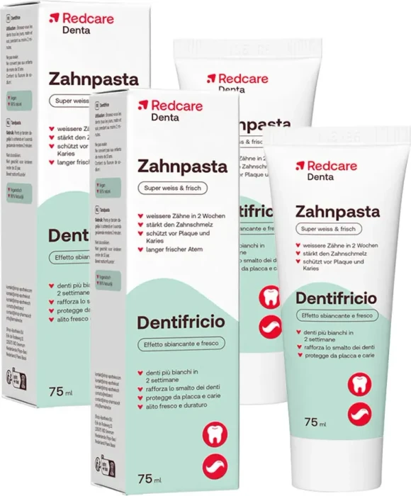 Redcare Zahnpasta, 150ml (2x 75ml)