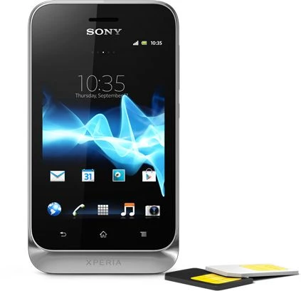 Sony Xperia Tipo Dual silber