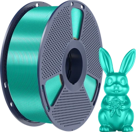 Sunlu Silk PLA+ Green, grün, Spule, 1.75mm, 1.00kg