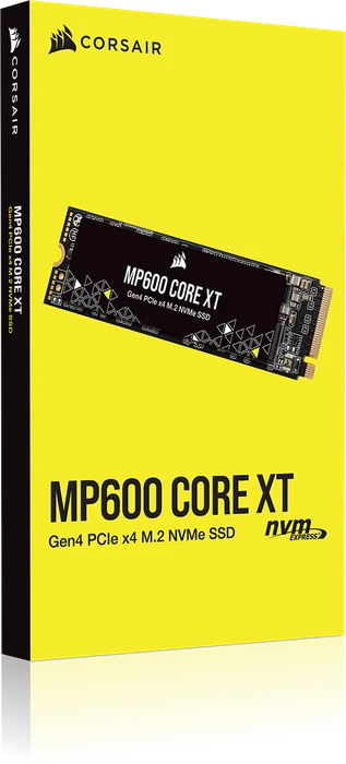 Corsair Force Series MP600 Core XT 2TB, M.2 2280 / M-Key / PCIe 4.0 x4, Kühlkörper