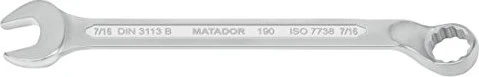 Matador 0190 Ring-Maulschlüssel zöllig, 7/16"x160mm