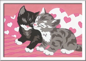 Ravensburger Malen nach Zahlen Kuschelkatzen
