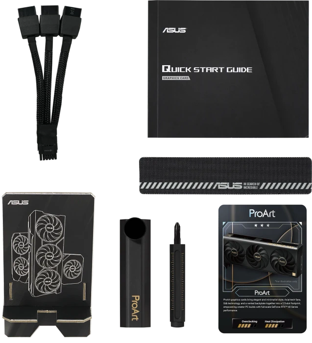 ASUS ProArt GeForce RTX 4080 SUPER, PROART-RTX4080S-16G, 16GB GDDR6X, HDMI, 3x DP