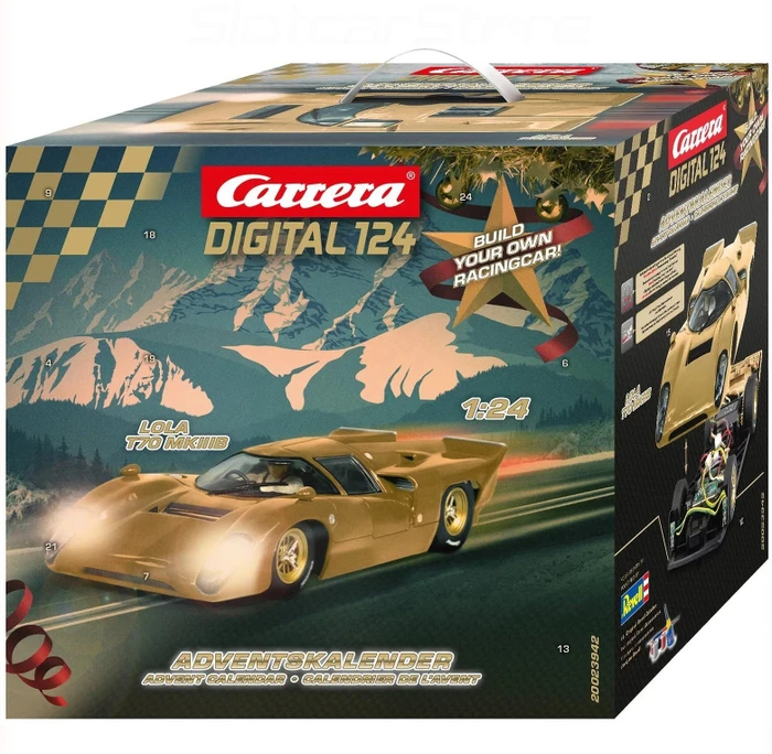 Carrera Digital 124 Lola T70 MKIIIb Bausatz Adventskalender