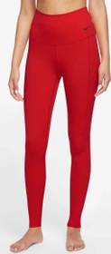 Nike Zenvy Hose lang university red/black (Damen)