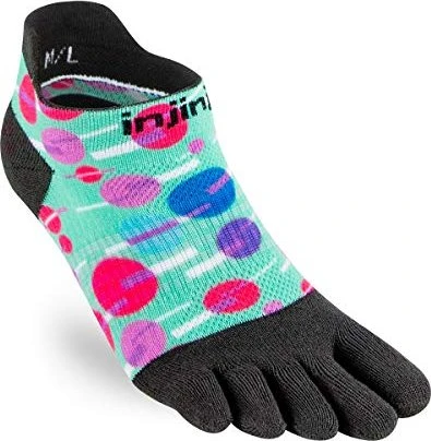 Injinji Spectrum Run Lightweight No-Show Laufsocken fizz (Damen)
