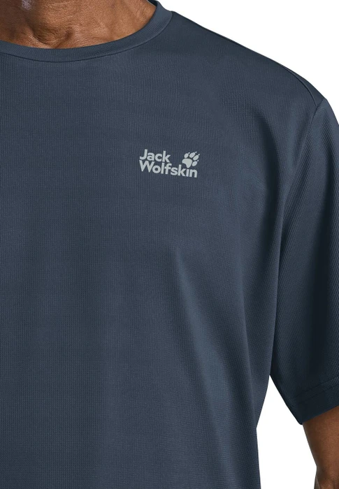 Jack Wolfskin Delgami Funktionsshirt kurzarm midnight sky (Herren)