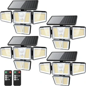 TuyLuxe Solar Wandleuchte (verschiedene Stückzahl)