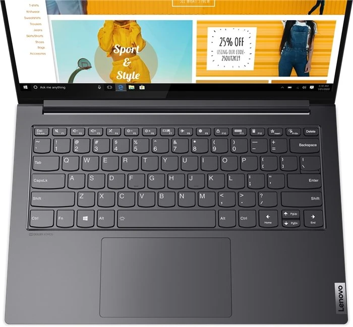 Lenovo Yoga Slim 7 Pro 14ACH5, Slate Grey, Ryzen 7 5800H, 16GB RAM, 1TB SSD, DE